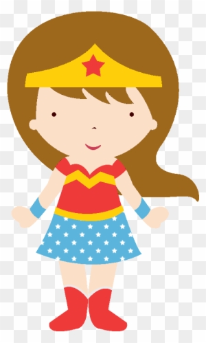Superheroes Kids Clipart 090 643×900 Píxeles - Mujer Maravilla Caricatura  Para Colorear - Free Transparent PNG Clipart Images Download