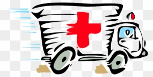 Ambulance In Action - Ambulance Clipart Transparent