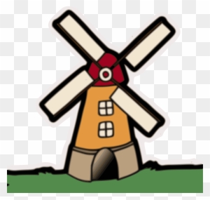 Big Image - Clipart Of Wind Mill