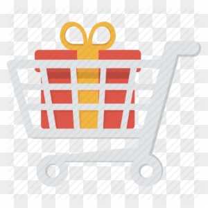Cart Clipart Purchase Order - Shopping Cart With Gift Icon