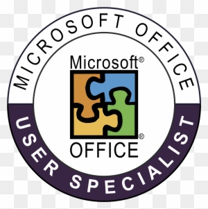 Microsoft Office User Specialist Logo Png Transparent - Microsoft Office User Specialist
