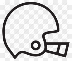 American, Facemask, Football, Helmet, Protection, Sports - Football Helmet Icon Vector