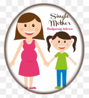 Single Mother Budgeting Advice Badge - Single Parent Family Clipart - Free  Transparent PNG Clipart Images Download
