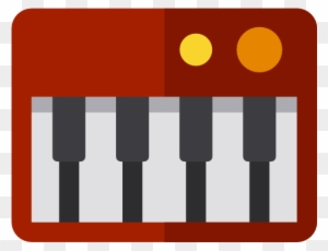 Scalable Vector Graphics Music Icon - Computer Keyboard