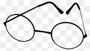 Drawn Spectacles Transparent - Harry Potter Glasses