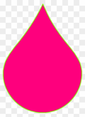 Pink Water Drop Png