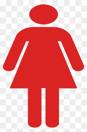 Ladies Bathroom Symbol Red Clip Art At Clker Ladies - Online Grocery Market Size