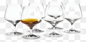Perfection Glass Series By Holmegaard - Holmegaard Perfection Cognac Glass 12 Oz, Set