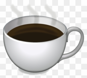 Download Hot Coffee Emoji Icon - Coffee Cup Emoji Png