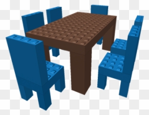 A Table With Chairs - Kitchen & Dining Room Table
