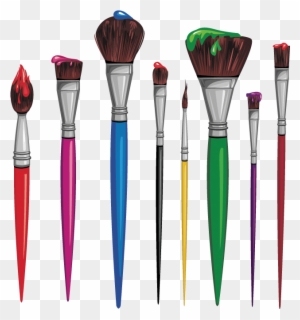 World Of Colors - Paint Brush Vector Download