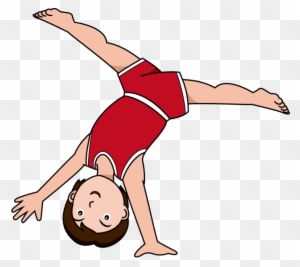 Gymnastic Tumbling Clipart Image - Gymnastics