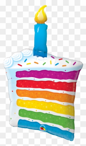 Rainbow Birthday Cake Clipart