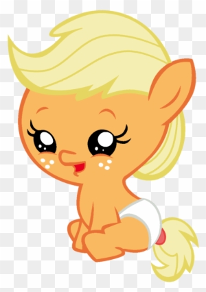 My Little Pony Applejack Baby My Little Pony Malvorlagen Free Transparent Png Clipart Images Download