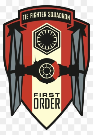 Star Wars The Force Awakens First Order And Resistance - First Order Tie Fighter Logo