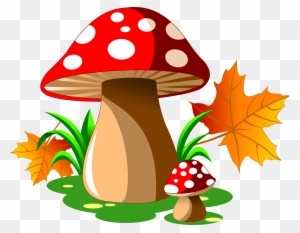 Mushroom Cartoon Royalty-free Illustration - Mushroom Cartoon Vector