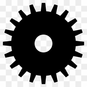 File - Gear 9 - Svg - Data Processing Icon