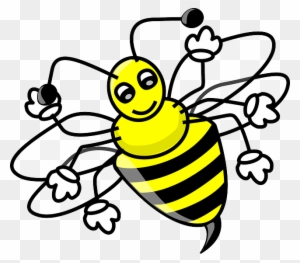 Animals, Honey, Cartoon, Bugs, Bee, Bug, Free, Cute - Custom Cartoon Bee Shower Curtain