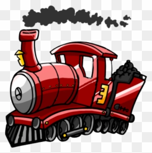 Trains - Cartoon Trains With Smoke