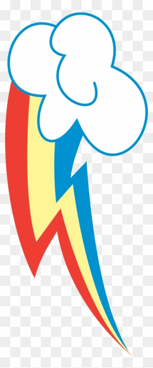 A Picture Of Rainbow Dash S Cutie Mark - Rainbow Dash Cutie Mark - Free ...