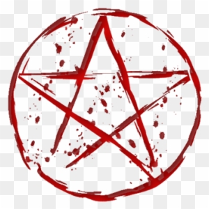 Red Devil Satan Pentagram 666 Blood Bloody Lucifer Satanic Pentagram Free Transparent Png Clipart Images Download - 666 satan jio roblox