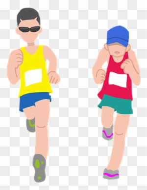 Marathon Marathon Runner Runner Run Athlet - Trivia In Exercise