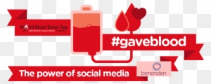 We Are Going To Use Social Media For Our Mission - Blood Donation Social Media