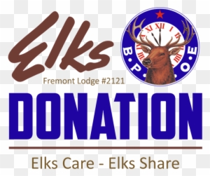 Elks Donation Logo - Benevolent And Protective Order Of Elks