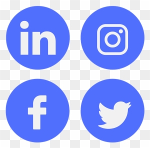 Other Facebook Twitter Linkedin Icon Images - Social Media Icons Png
