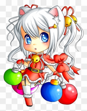 Christmas Neko 2o1o By The Orchestra System On Deviantart - Chibi Anime Christmas Elf - Free Transparent PNG Clipart Images Download Christmas Neko 2o1o By The Orchestra System On Deviantart - Chibi Anime Christmas Elf - Free Transparent PNG Clipart Images Download