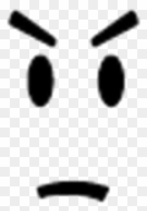 Picture Of A Mad Face Roblox Annoyed Face Free Transparent Png Clipart Images Download - roblox angry face catalog