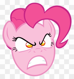 Pinkie Pie Rage Face By Supermatt314pinkie Pie Mad - Angry Pinkie Pie Gif