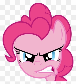 Pinkie Pie Angry Face