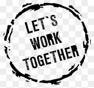 Working Together Clipart Black And White - We Can Work Together