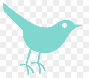 Robins Egg Twitter Bird Clip Art - Twitter Bird Icon