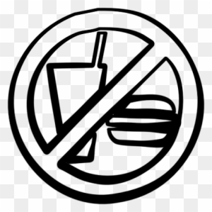 No Food And Drink - Food Or Drinks Allowed Sign