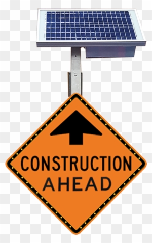 Construction Ahead Completed - Construction Sign Tc 1