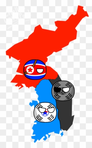 Korean Peninsula Of Alternate Future By Chellen-lp - North And South Korea Map