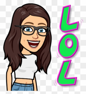 My Bitmoji Gives Me Anxiety Feature - Bitmoji With Brown Hair And Glasses -  Free Transparent PNG Clipart Images Download