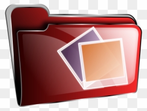 Folder Icon Red Photos By Roshellin Icono De Carpeta - Download Icon Untuk Folder