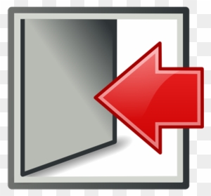 To Exit System Icon - Log Out Icon