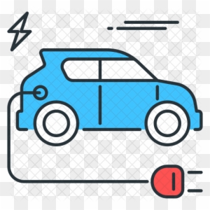 Electric Car Icon - Autonomous Vehicle Icon Png