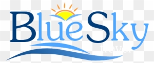 Blue Sky Travel Logo - Car Rental