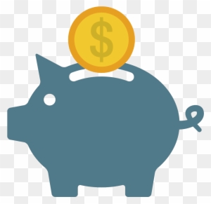 Save Money Piggy Bank Tile - Money Box Pig Icon