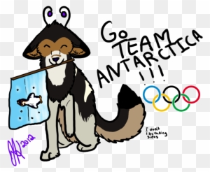 Go Team Antarctica By Spiritinspace - Olympic Rings