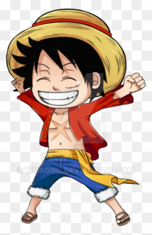 law x luffy chibi