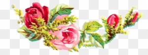 I Can Image Either Of These Digital Flower Images Decorating ...