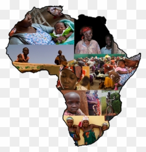 On April 25th People Across The Globe Take Part In - Collage Of Africa And Map