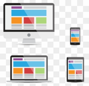 Devices, Responsive Web Design, Adjustable, Banner, - Responsive Web Design Medium