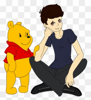 Dan Is Not On Fire And Winnie The Pooh By Mars Arts - Winnie The Pooh Dan Howell